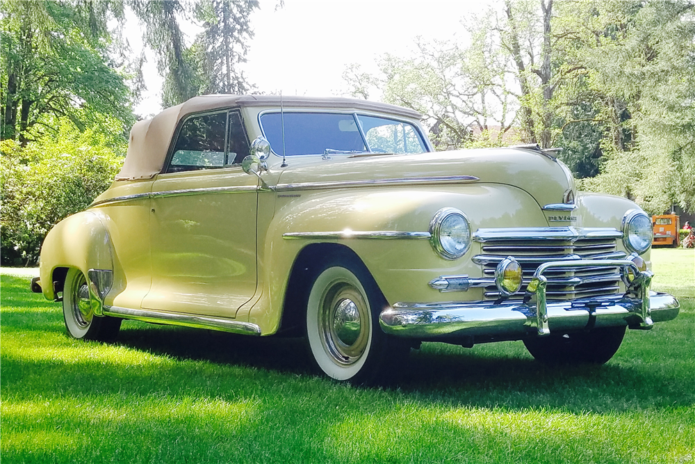 1948 PLYMOUTH DELUXE CONVERTIBLE