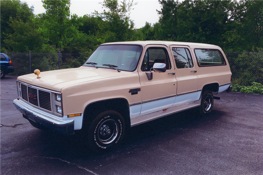 TED WILLIAMS' 1987 GMC SUBURBAN 4X4 SUV
