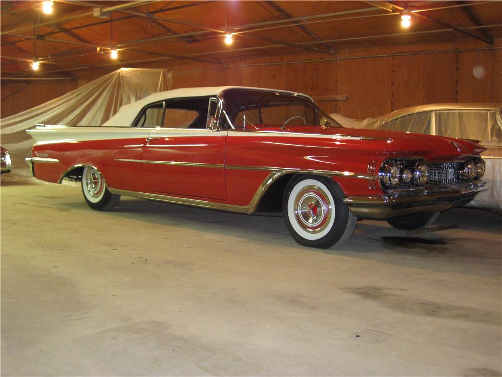 1959 OLDSMOBILE 98 CONVERTIBLE on Friday @ 05:00 PM