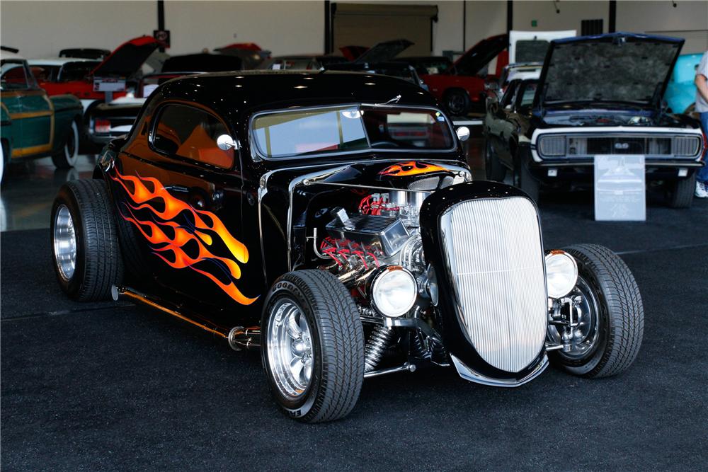 1937 FORD CUSTOM 2 DOOR COUPE