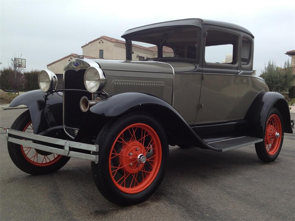 1931 FORD MODEL A 2 DOOR COUPE