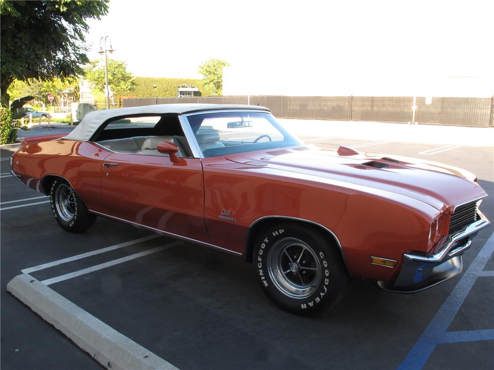 1972 BUICK GS 455 STAGE 1 CONVERTIBLE
