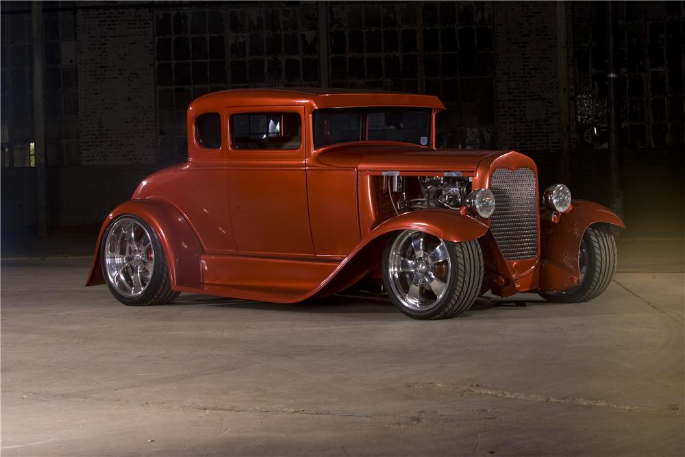 1930 FORD MODEL A CUSTOM 2 DOOR COUPE