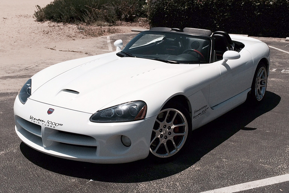 2004 DODGE VIPER CONVERTIBLE HENNESSEY 1000HP TWIN TURBO