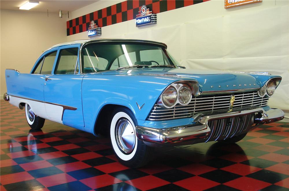 1957 PLYMOUTH SAVOY 2 DOOR COUPE