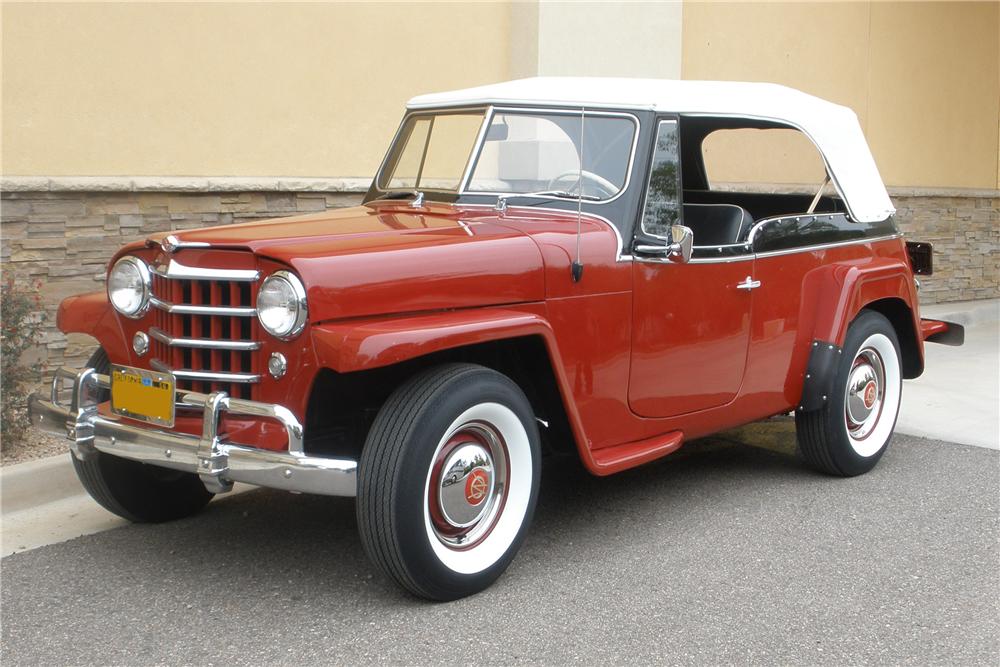 1951 WILLYS JEEPSTER CONVERTIBLE