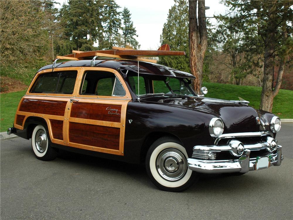 1951 FORD COUNTRY SQUIRE WAGON