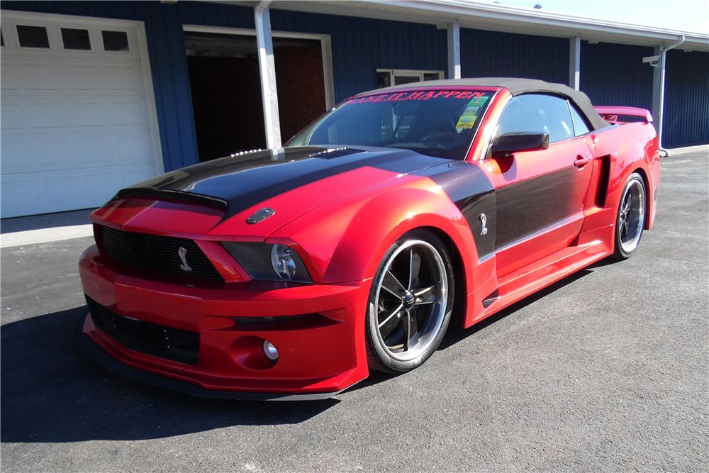 2008 FORD SHELBY GT500 CUSTOM CONVERTIBLE