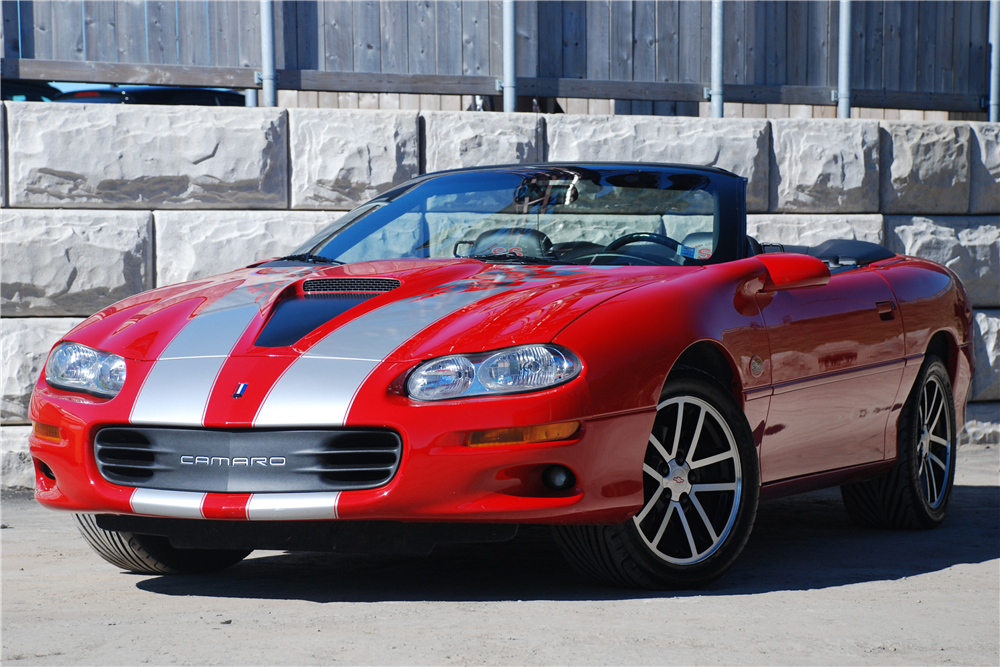 2002 CHEVROLET CAMARO SS 35TH ANNIVERSARY CONVERTIBLE