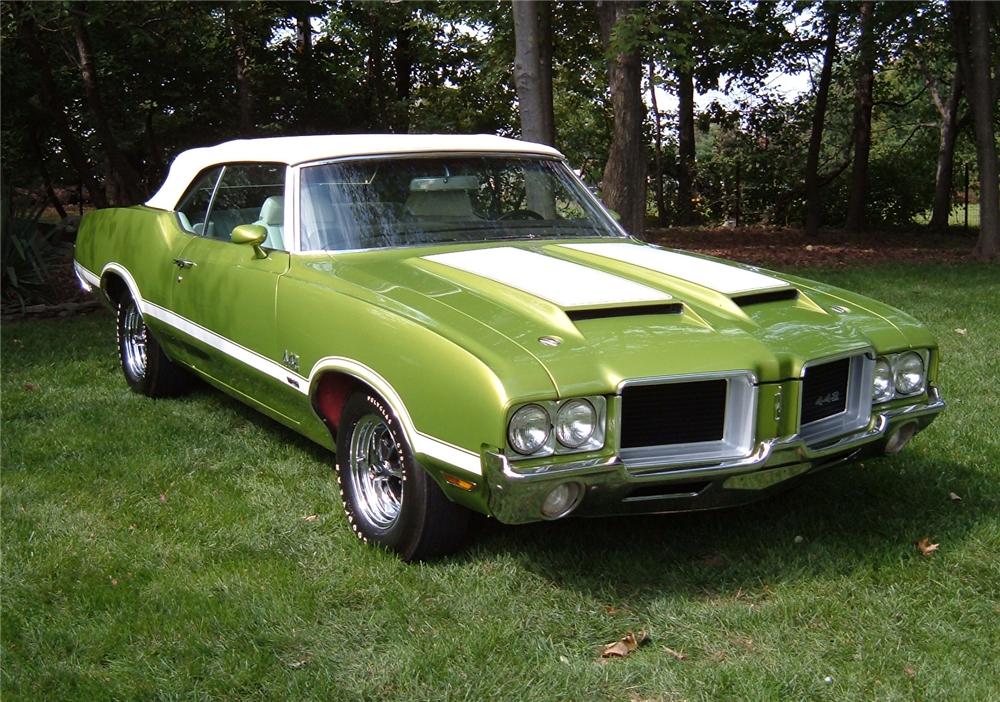 1971 OLDSMOBILE 442 W30 CONVERTIBLE