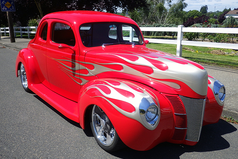 1940 FORD DELUXE CUSTOM COUPE 