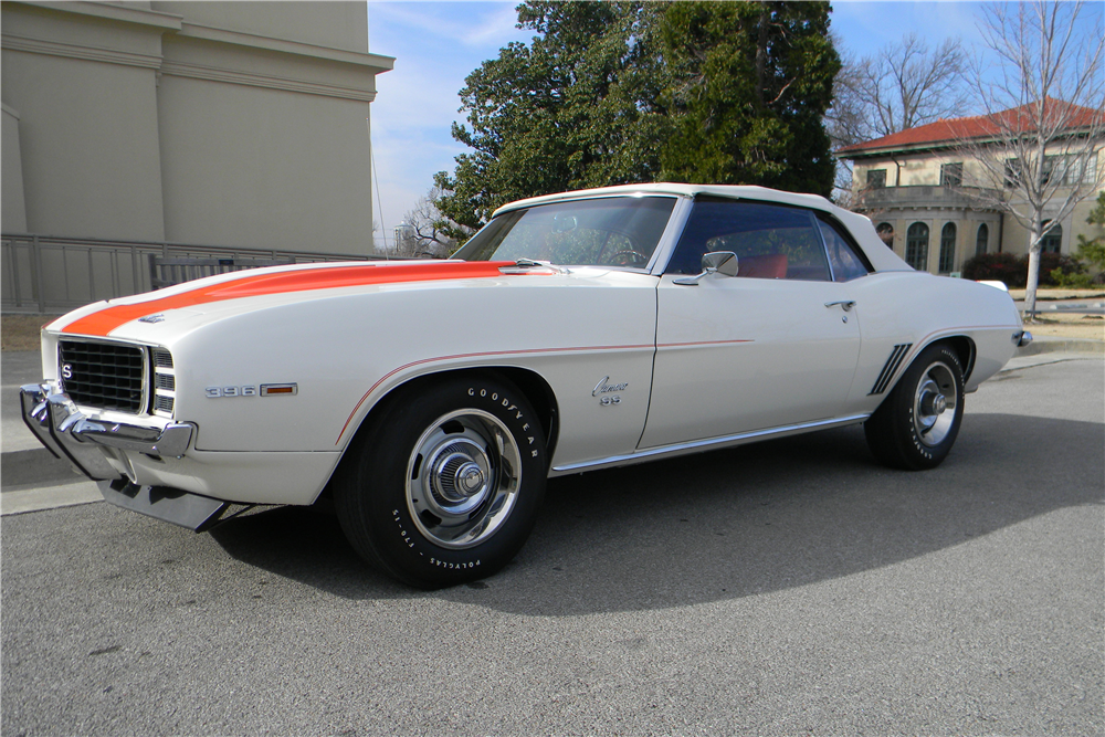 1969 CHEVROLET CAMARO INDY PACE CAR RS/SS CONVERTIBLE