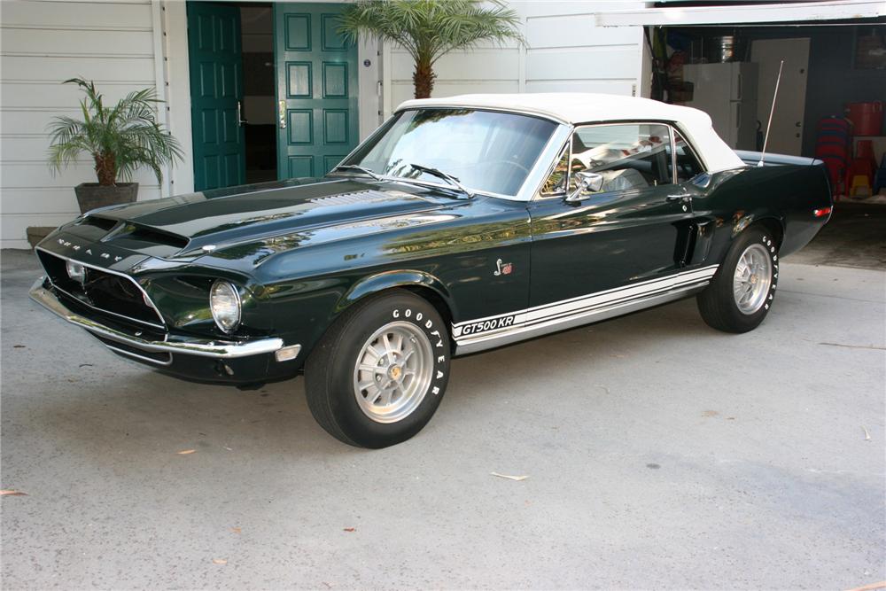 1968 SHELBY GT500 KR CONVERTIBLE