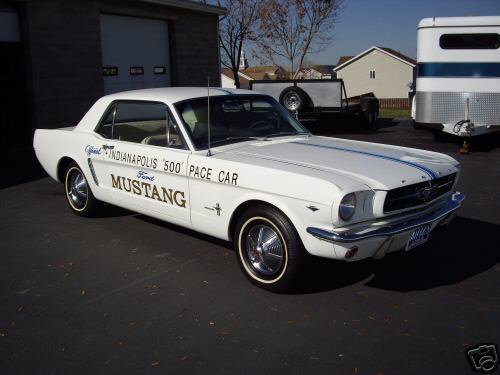 1965 FORD MUSTANG PACE CAR COUPE