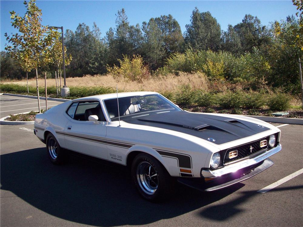 1971 FORD MUSTANG BOSS 351 FASTBACK