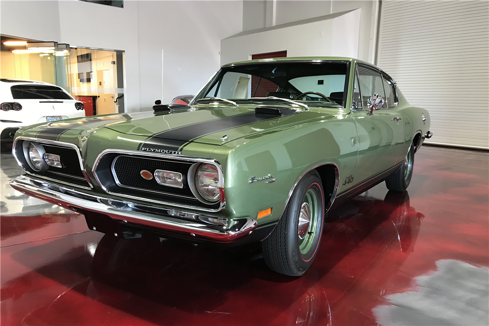 1969 PLYMOUTH 'CUDA 440 FASTBACK