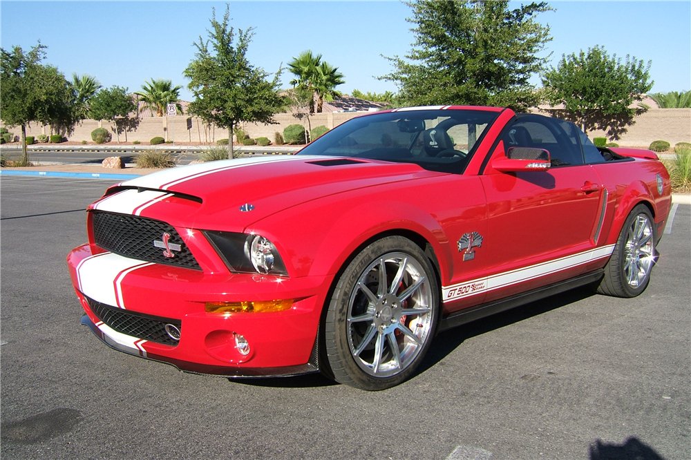 2008 FORD SHELBY GT500SE SUPER SNAKE CONVERTIBLE