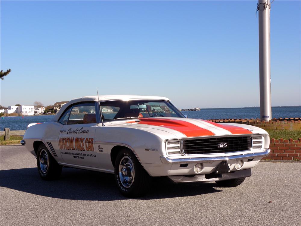 1969 CHEVROLET CAMARO INDY PACE CAR CONVERTIBLE