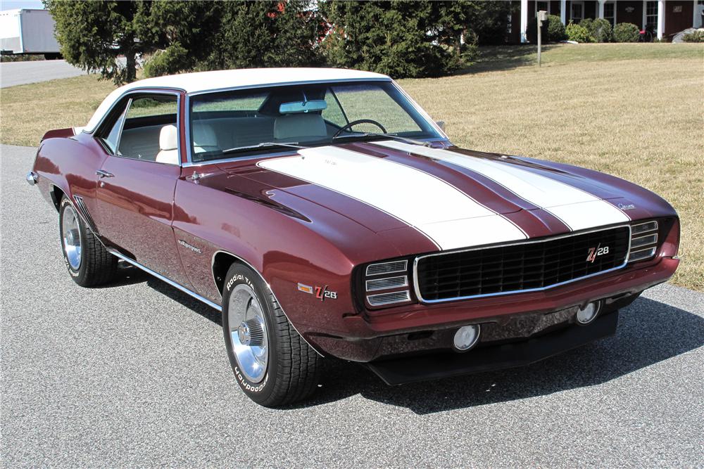 1969 CHEVROLET CAMARO Z/28 RS COUPE