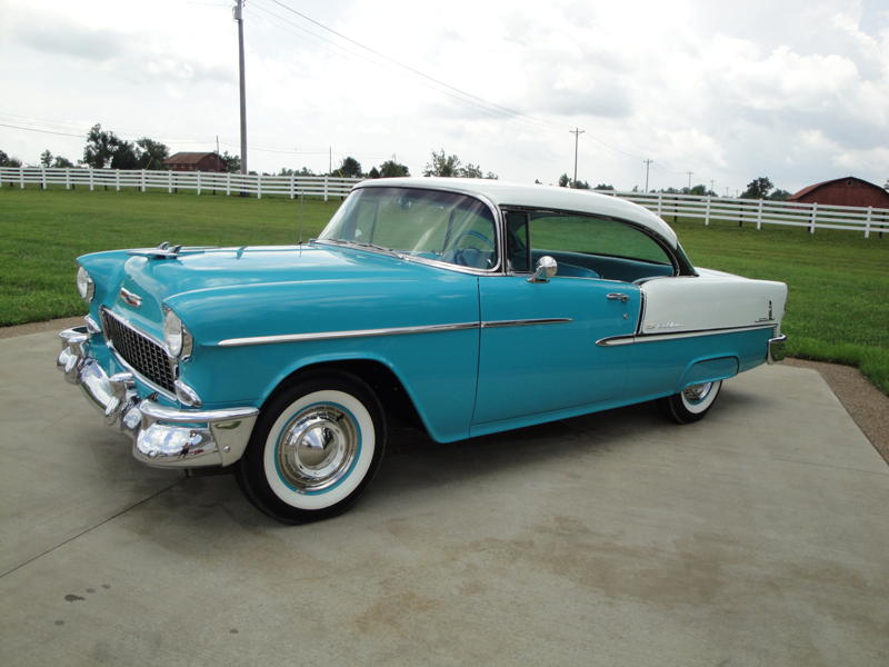 1955 CHEVROLET BEL AIR SPORT COUPE