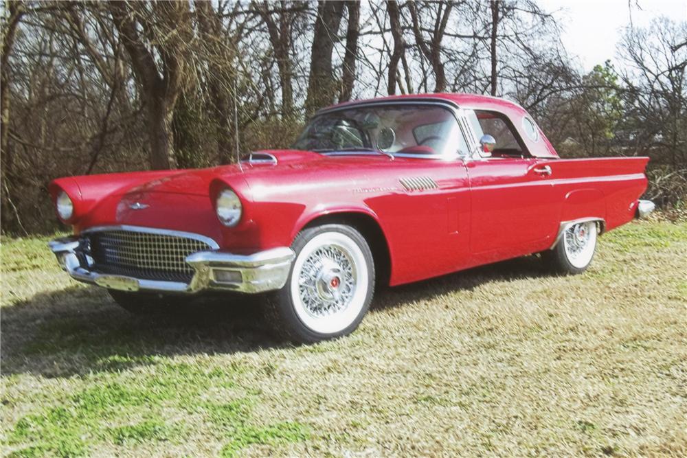 1957 FORD THUNDERBIRD CONVERTIBLE on Saturday @ 04:30 PM