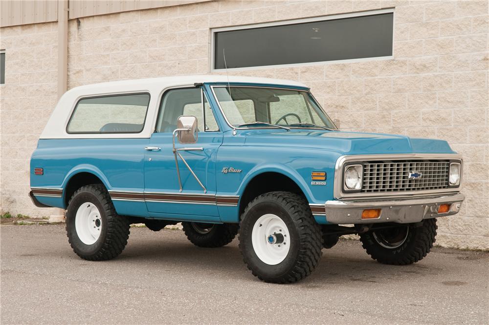 1972 CHEVROLET BLAZER 2 DOOR