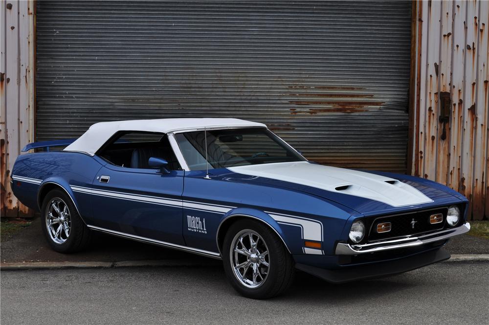 1972 FORD MUSTANG CUSTOM CONVERTIBLE