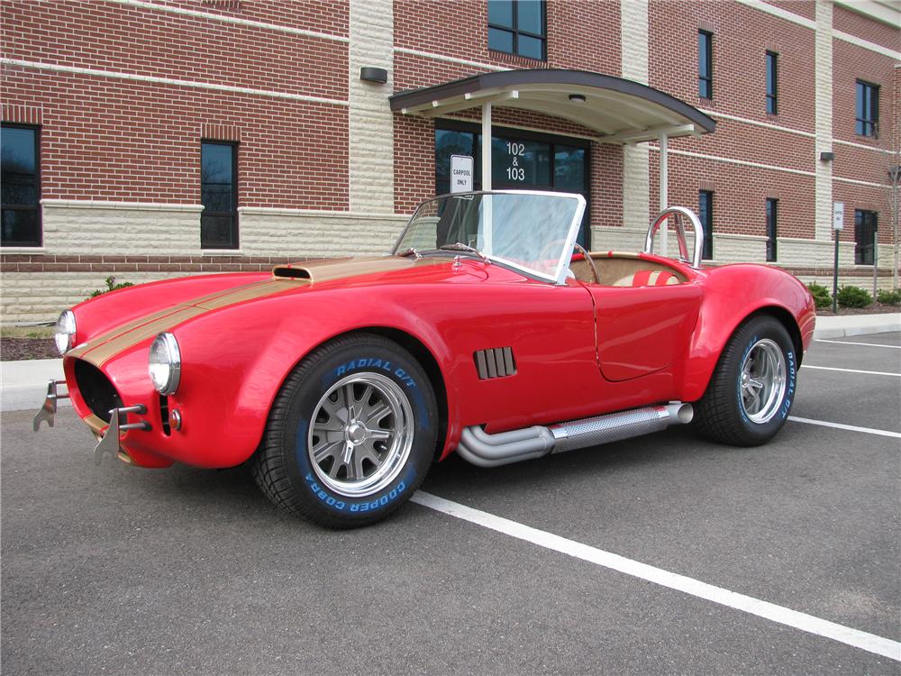 1967 SHELBY COBRA ROADSTER RE-CREATION