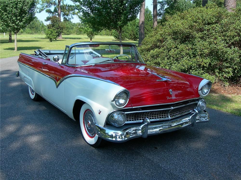 1955 FORD SUNLINER CONVERTIBLE