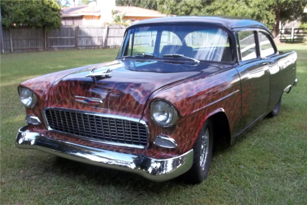 1955 CHEVROLET 210 CUSTOM 2 DOOR SEDAN