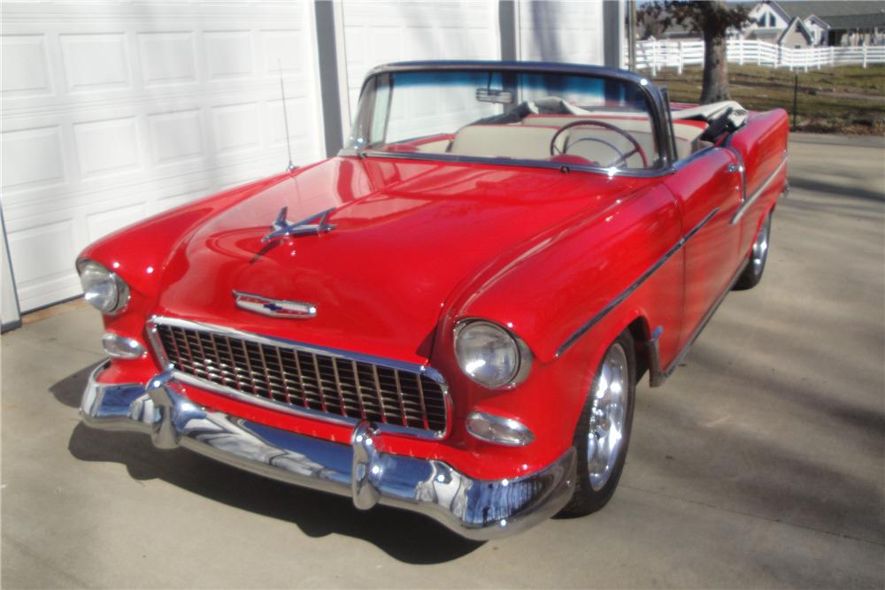 1955 CHEVROLET BEL AIR CUSTOM CONVERTIBLE