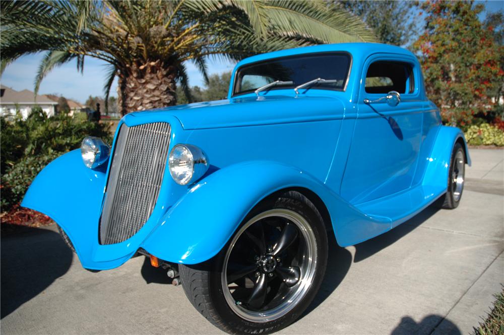 1934 FORD 3 WINDOW CUSTOM 2 DOOR COUPE on Thursday @ 05:00 PM