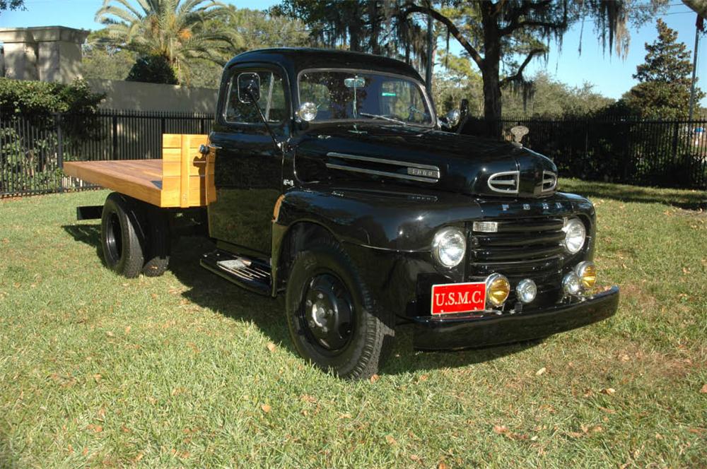 1948 FORD F-4 FLAT BED DUALLY