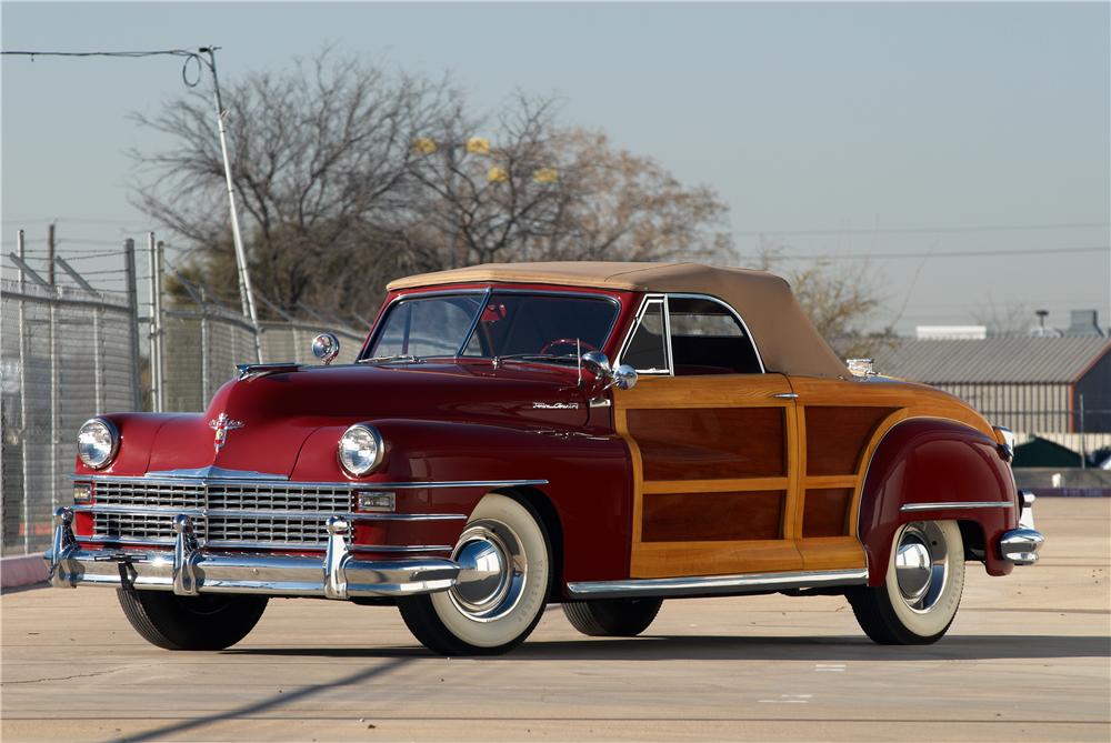 1946 CHRYSLER TOWN & COUNTRY ROADSTER on Saturday @ 07:00 PM