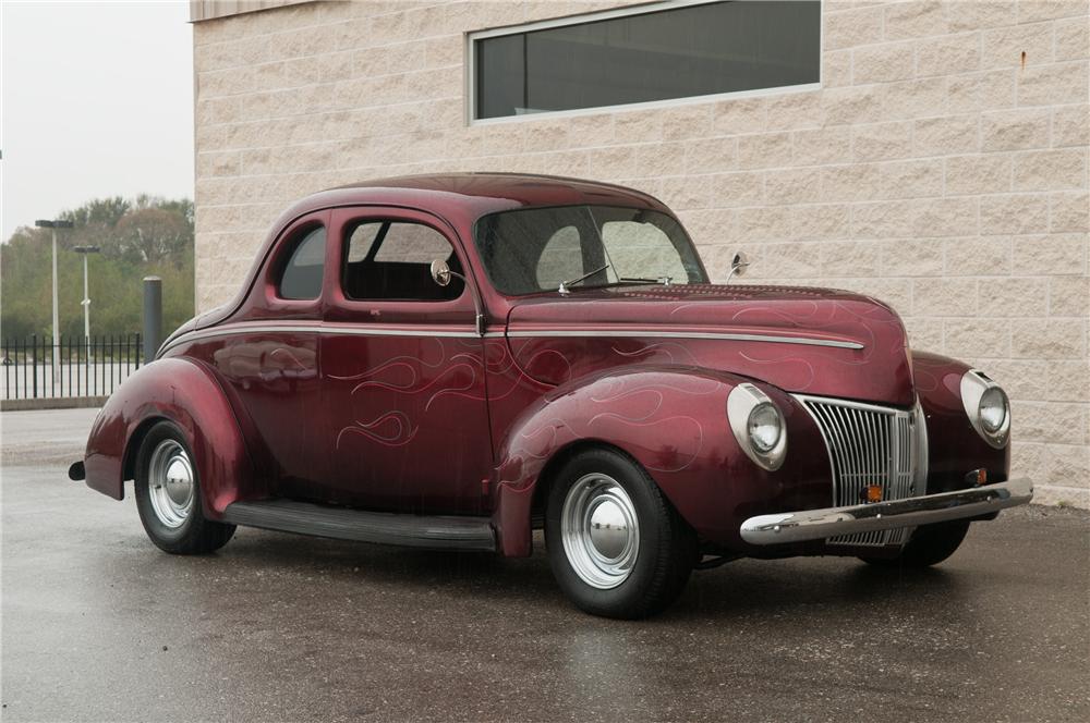 1940 FORD CUSTOM 2 DOOR COUPE