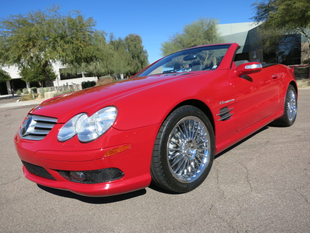 2005 MERCEDES-BENZ SL55 AMG CONVERTIBLE