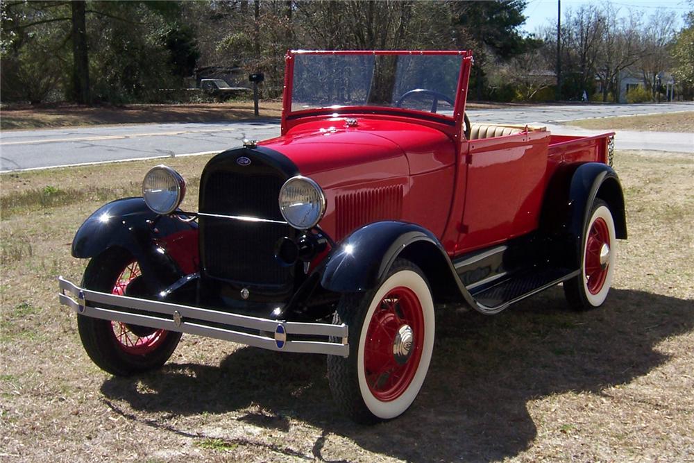 1928 FORD MODEL A ROADSTER PICKUP