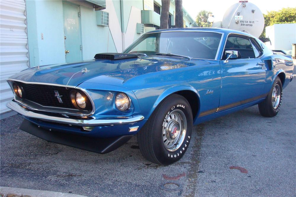 1969 FORD MUSTANG GT 428 SCJ FASTBACK