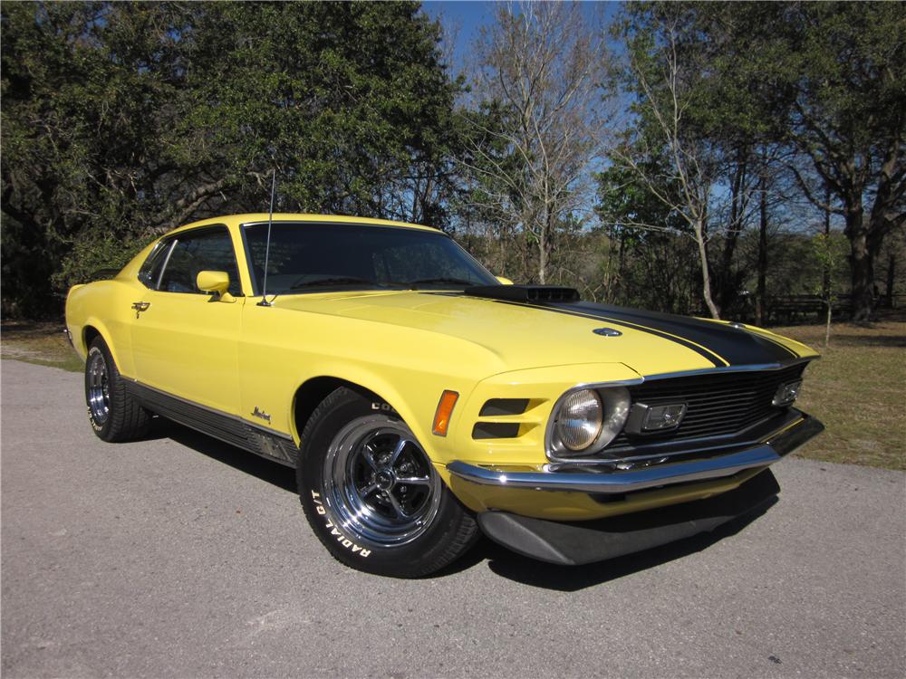 1970 FORD MUSTANG MACH 1 FASTBACK