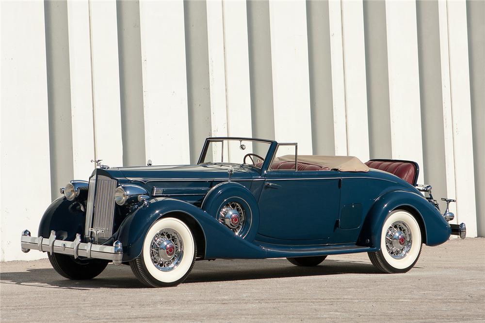 1935 PACKARD 1207 V12 CONVERTIBLE COUPE