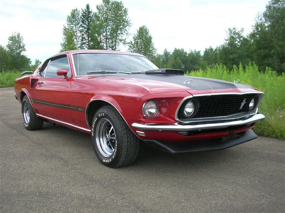 1969 FORD MUSTANG MACH 1 428 CJR FASTBACK