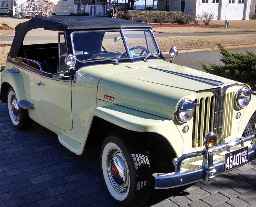1948 WILLYS JEEPSTER CONVERTIBLE