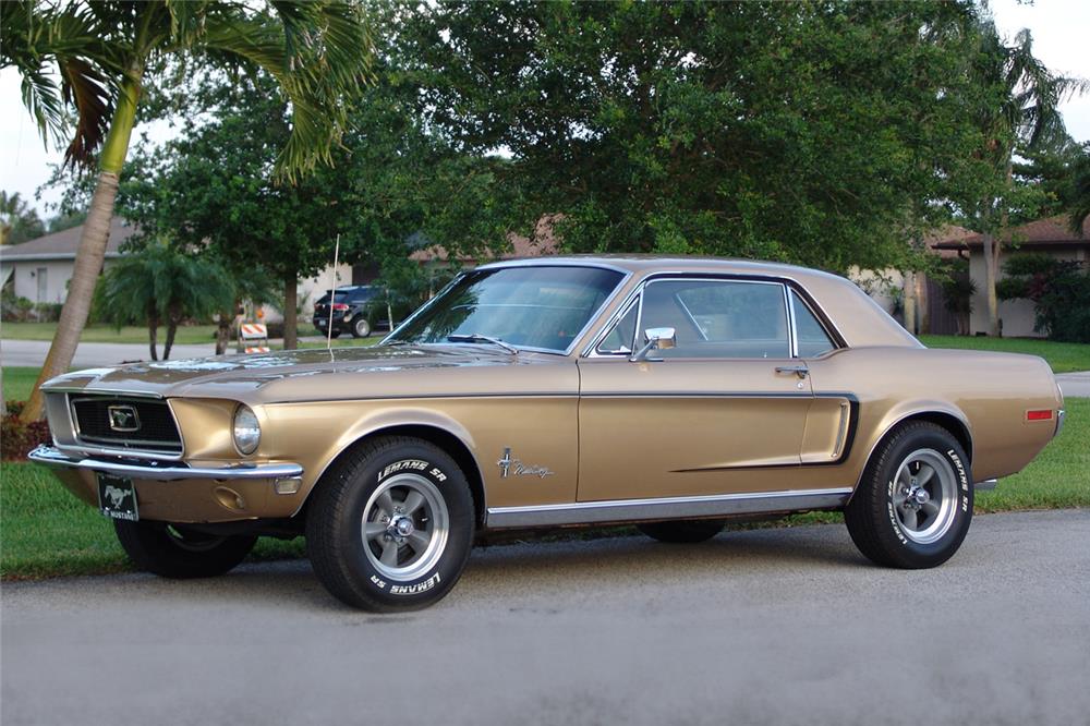 1968 FORD MUSTANG 2 DOOR COUPE