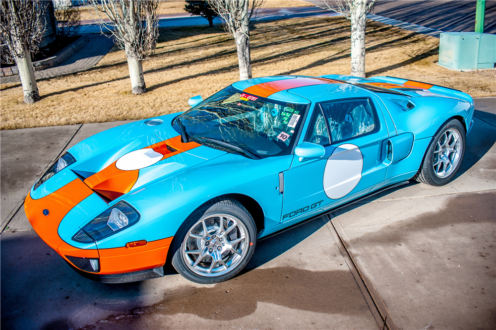 2006 FORD GT HERITAGE EDITION WITH LESS THAN 5 ACTUAL MILES
