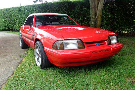 1992 FORD MUSTANG LX 5.0 CONVERTIBLE