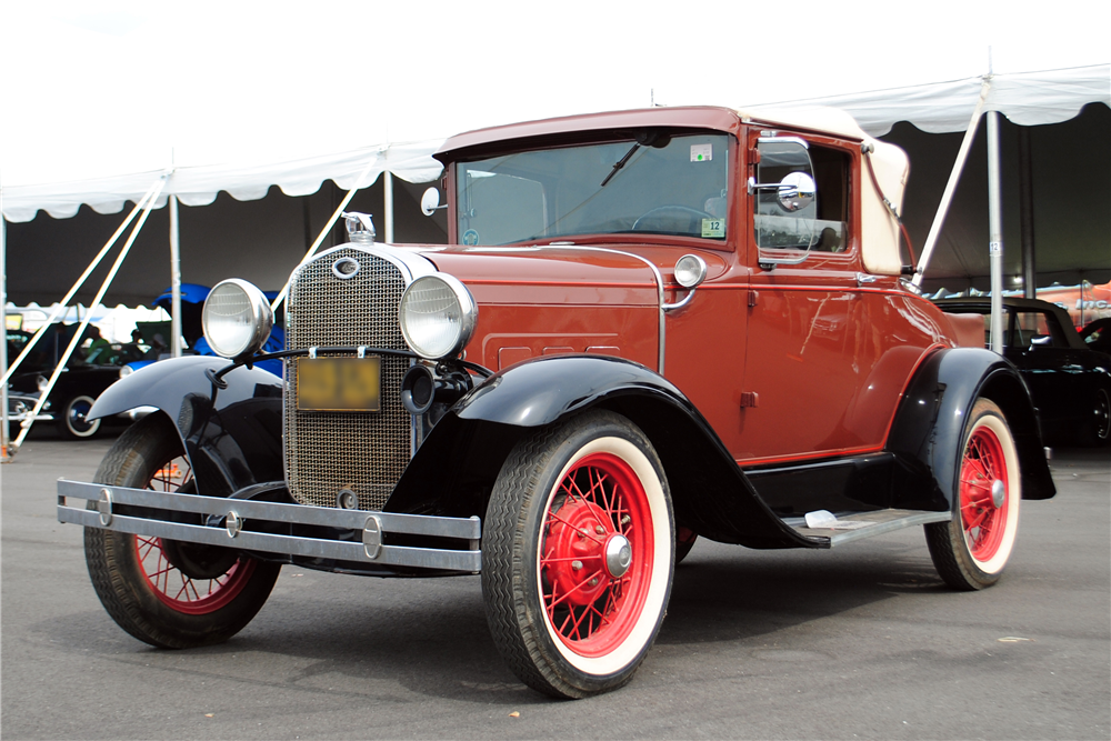 1931 FORD MODEL A SPORTS COUPE