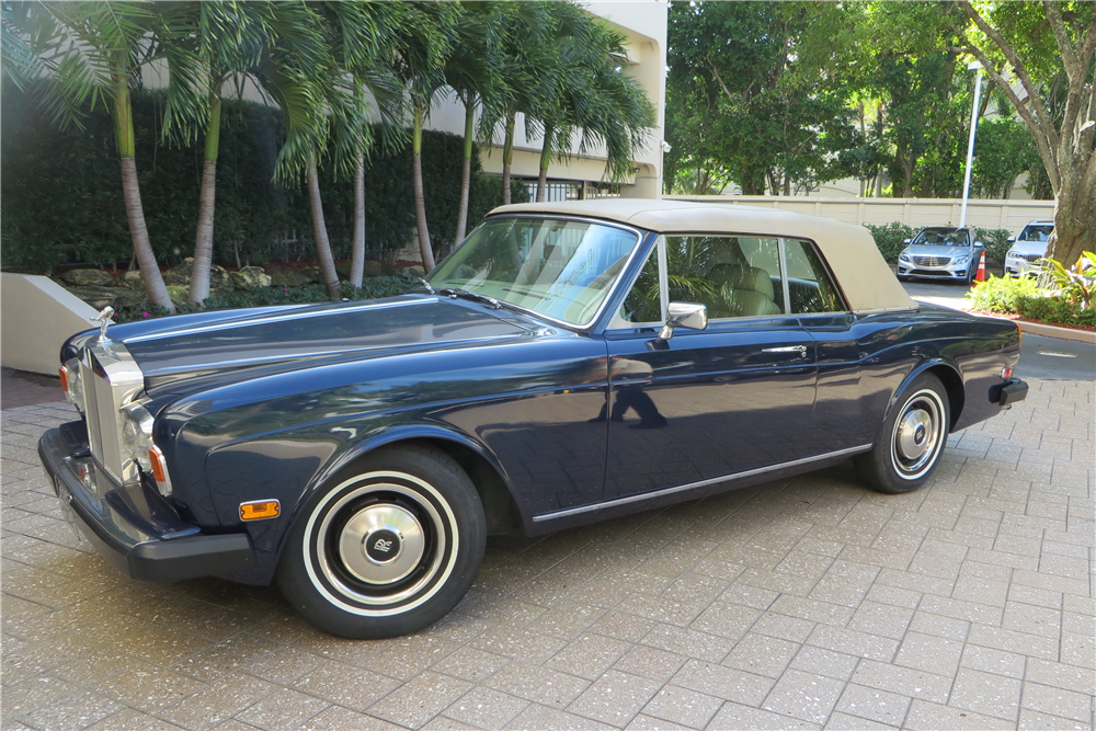 1980 ROLLS-ROYCE CORNICHE CONVERTIBLE