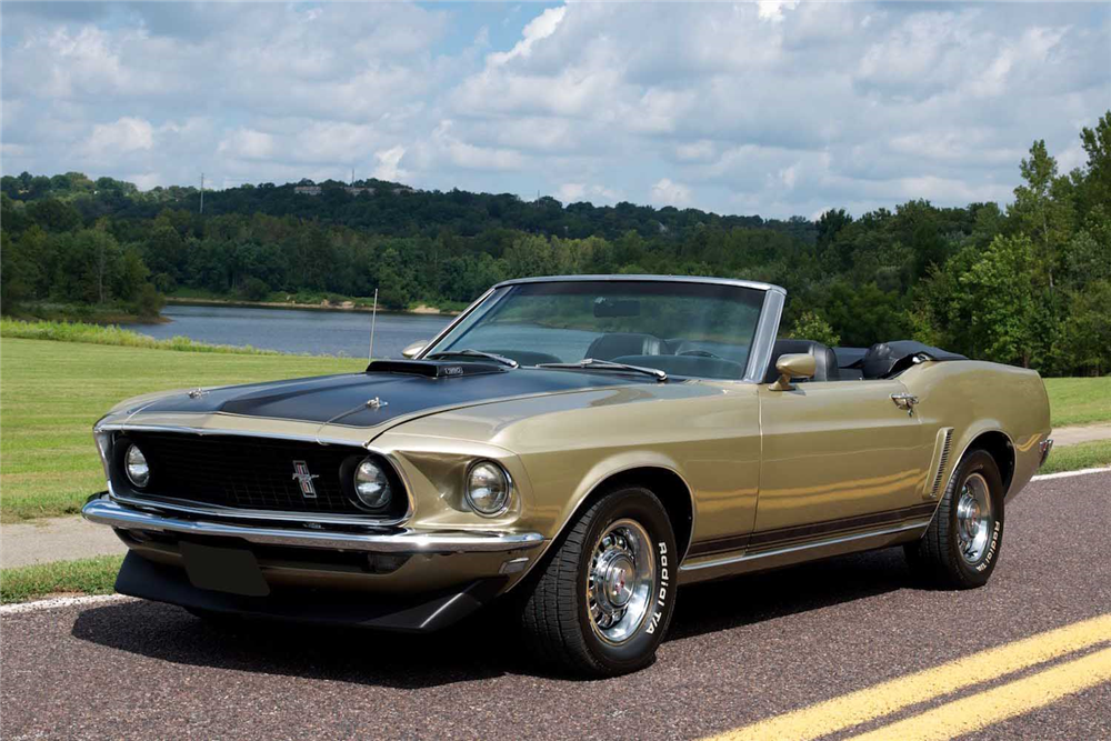 1969 FORD MUSTANG S-CODE CONVERTIBLE