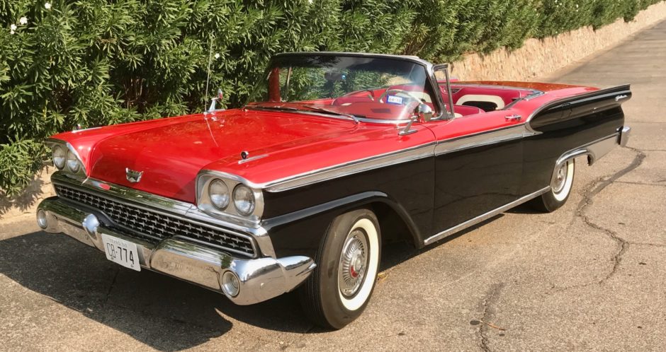 No Reserve: 1959 Ford Galaxie Skyliner
