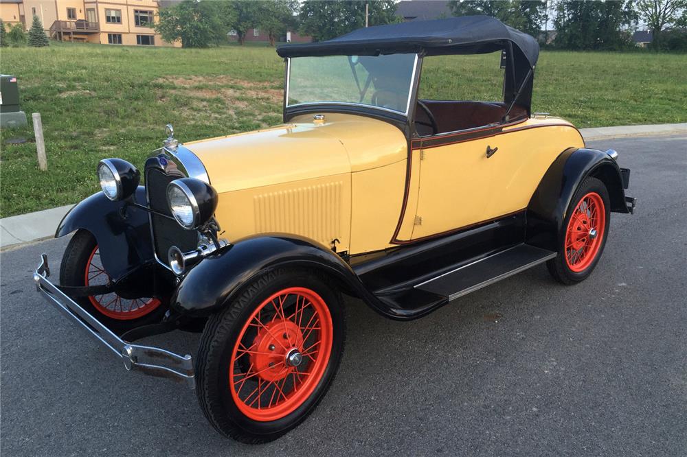 1929 FORD MODEL A RUMBLE SEAT ROADSTER